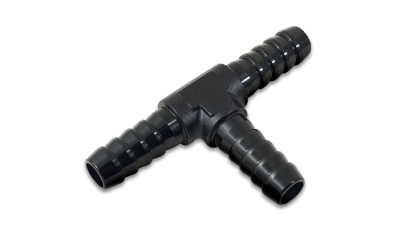 Vibrant 1/4in Barbed Tee Adapter- Black Anodized 11425 11425 Photo - Primary