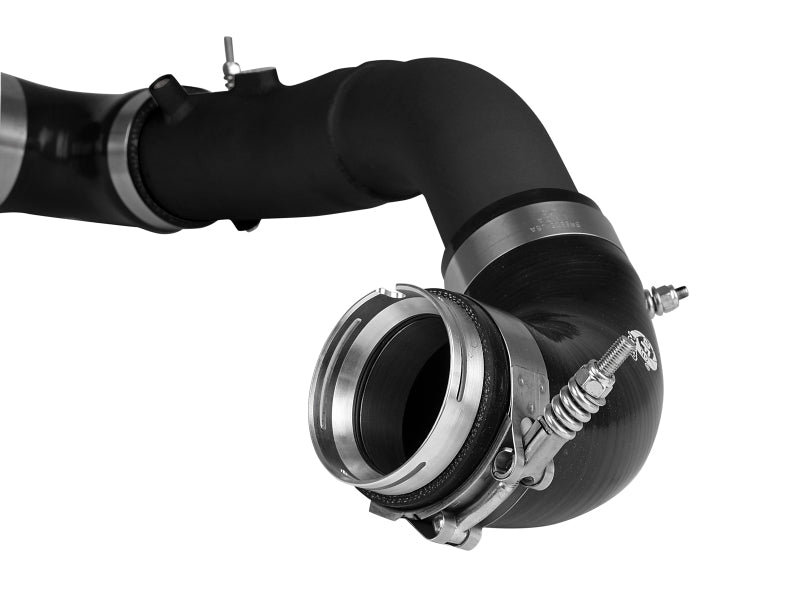 aFe 2020 Toyota Supra 3.0L 3in Black Intercooler Tube - Hot 46-20398-B 46-20398-B Photo - Unmounted
