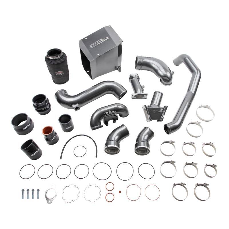 Wehrli 06-07 Chevrolet 6.6L Duramax LBZ Stage 2 High Flow Bundle Kit - WCFab Grey WCF100437-GRY WCF100437-GRY Photo - Primary