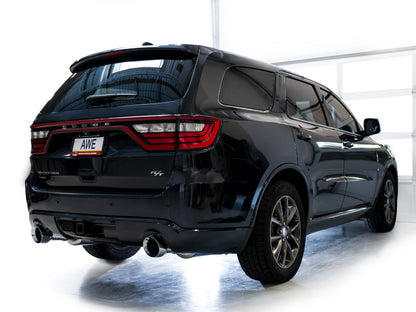 AWE Tuning 11-24 Dodge Durango 5.7L Track Edition Exhaust w/ Chrome Silver Tips 3020-32575 3020-32575 Photo - Mounted