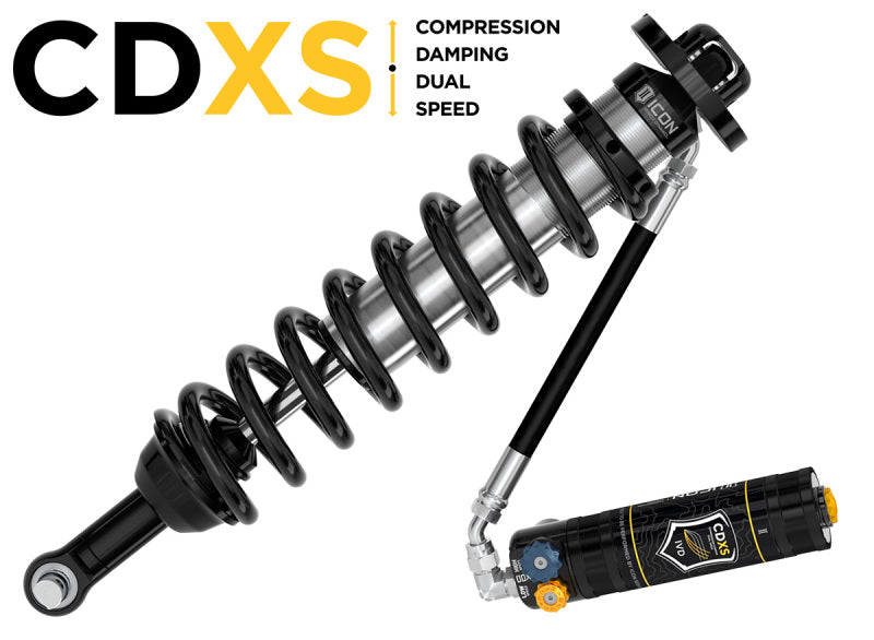 ICON 21-23 Ford Bronco 2.5in VS RR Coilover Kit - Front 48700X 48700X Photo - Unmounted