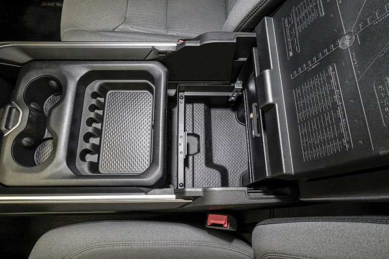 Tuffy Products Tuffy Console Safe W/ Keyed Lock For Ram Trucks W/ Sliding Tray Console 354-01 354-01 Photo - Mounted