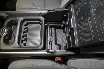 Tuffy Products Tuffy Console Safe W/ Keyed Lock For Ram Trucks W/ Sliding Tray Console 354-01 354-01 Photo - Mounted