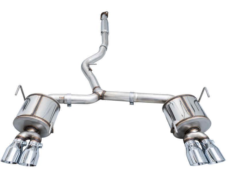 AWE Tuning 2022+ VB Subaru WRX Touring Edition Exhaust - Chrome Silver Tips 3015-42979 3015-42979 Photo - out of package
