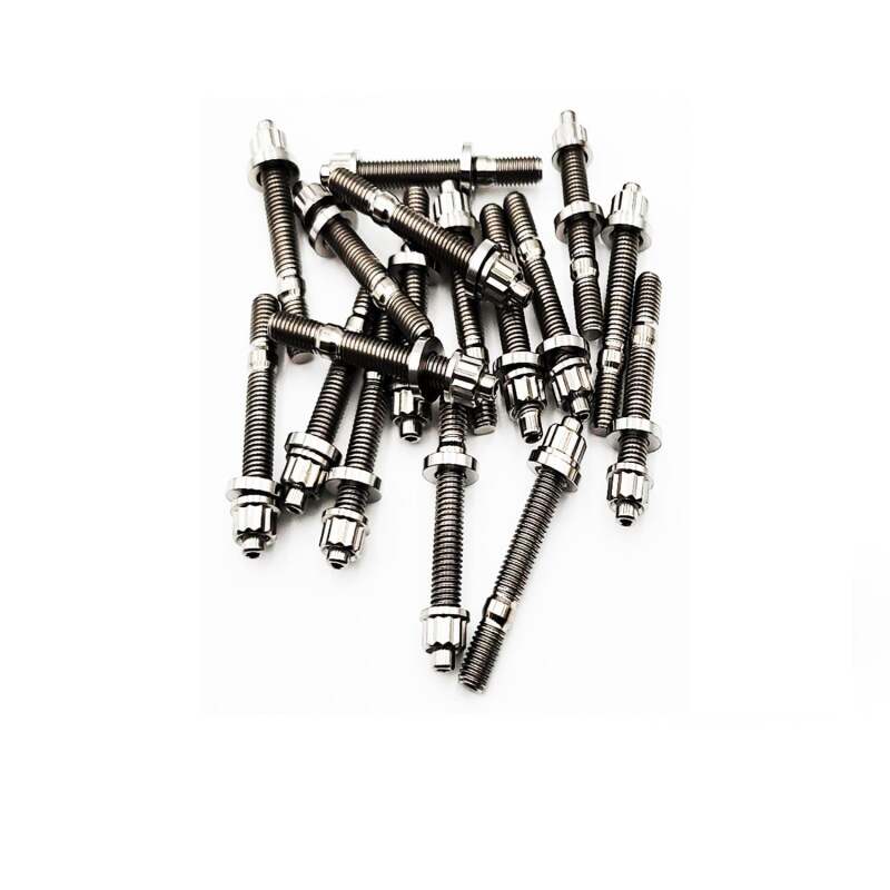 BLOX Racing Xtreme Titanium Studs M8x1.25x55mm 9 Piece Set BXFL-00308-9-TI BXFL-00308-9-TI User 1