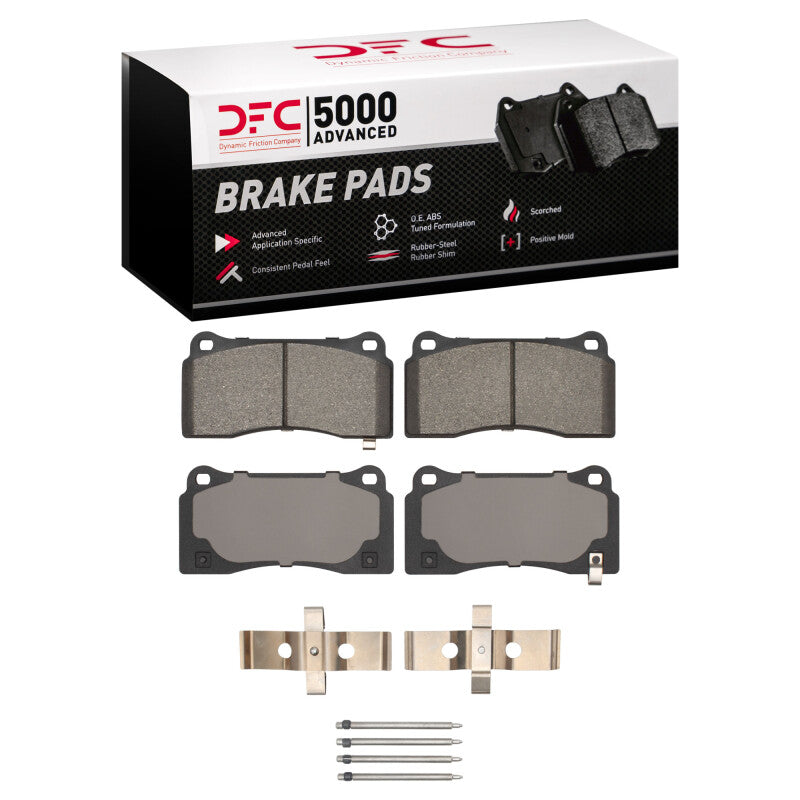 DFC DFC 5000 Advanced Low Met Brake Pads Brakes, Rotors & Pads Brake Pads - OE main image