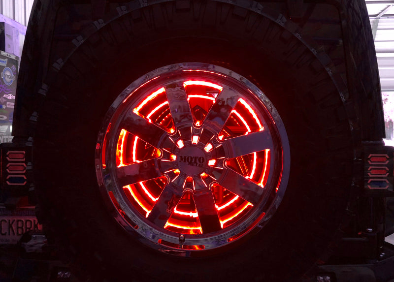 ORACLE Lighting Oracle LED Illuminated Wheel Ring 3rd Brake Light - Red 4211-003 4211-003 Photo - lifestyle view