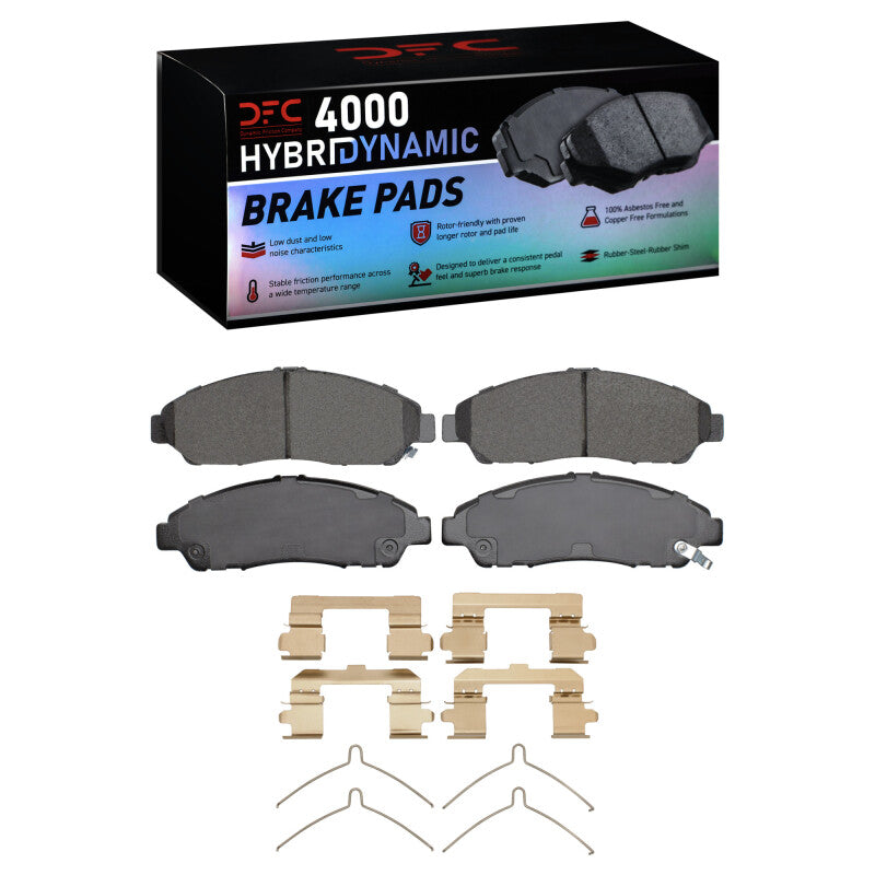 DFC DFC 4000 HybriDynamic Brake Pads Brakes, Rotors & Pads Brake Pads - OE main image