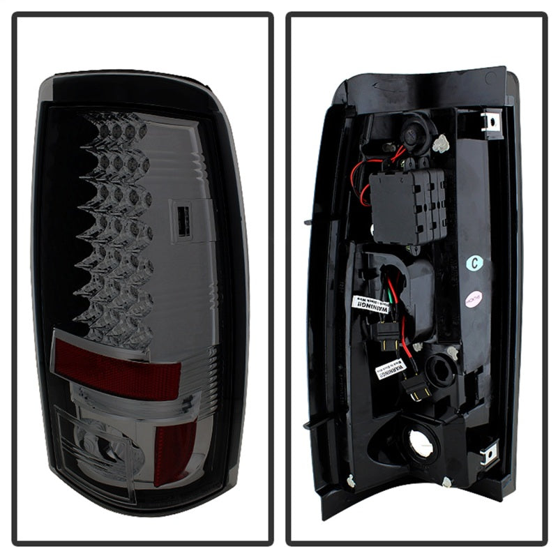 Spyder Chevy Silverado 1500 03-06 (Does Not Fit Stepside)LED Tail Lights Smke ALT-YD-CS03-LED-SM 5001764 5001764 Photo - Unmounted