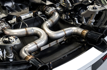 AWE Tuning McLaren 720S Performance Exhaust - Diamond Black Tips 3010-33050 3010-33050 Photo - Primary