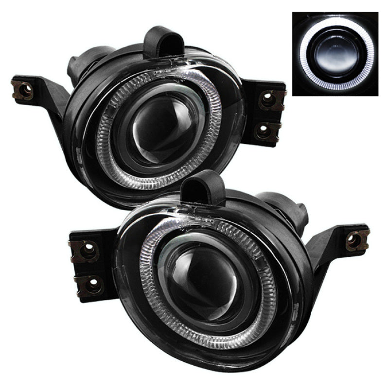 Spyder DODGE RAM 1500 2002-2005 Halo Projector Fog Lights w/swch Clear FL-P-DRAM02-HL 5021250 5021250 Photo - Primary