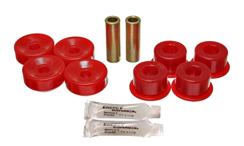 Energy Suspension Shock Upper/Lower Bushing Set Red Honda Prelude All 1992-1998 16.8108R Photo - Primary