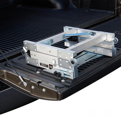 Westin Truck-Pal Tailgate Ladder - Aluminum 10-3000 10-3000 Photo - Mounted