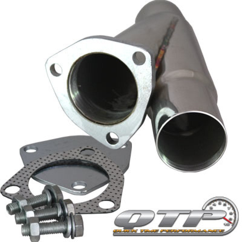 QTP 2.25in Weld-On QTEC Exhaust Cutout Y-Pipe 10225 10225 Photo - Primary