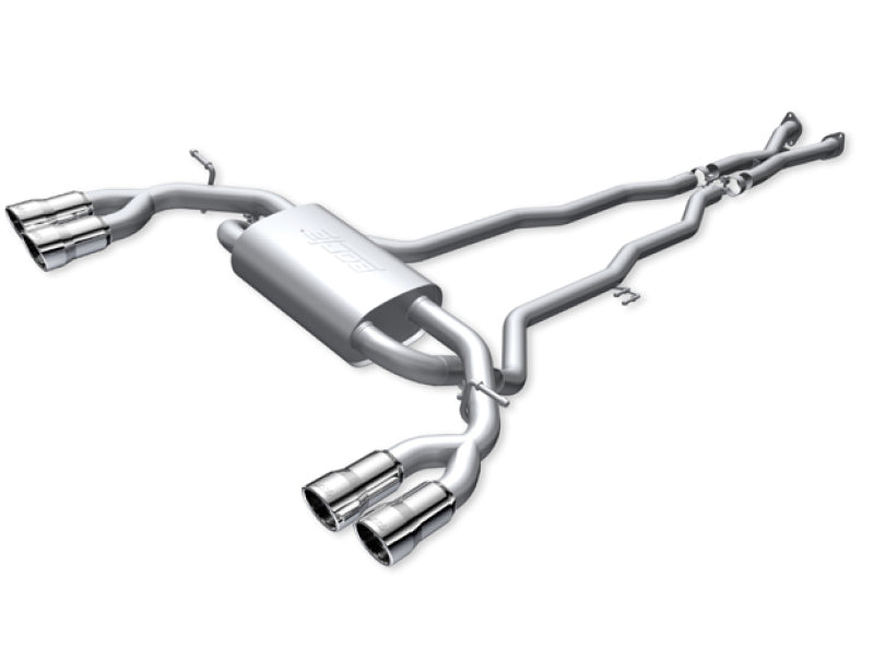 Borla 10-13 Hyundai Genesis 3.8L-V6 SS Catback Exhaust 140345 140345 Photo - Primary