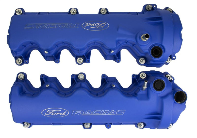 Ford Racing Blue Ford Racing Coated 3-Valve Cam Covers M-6582-FR3VBL M-6582-FR3VBL Photo - Unmounted