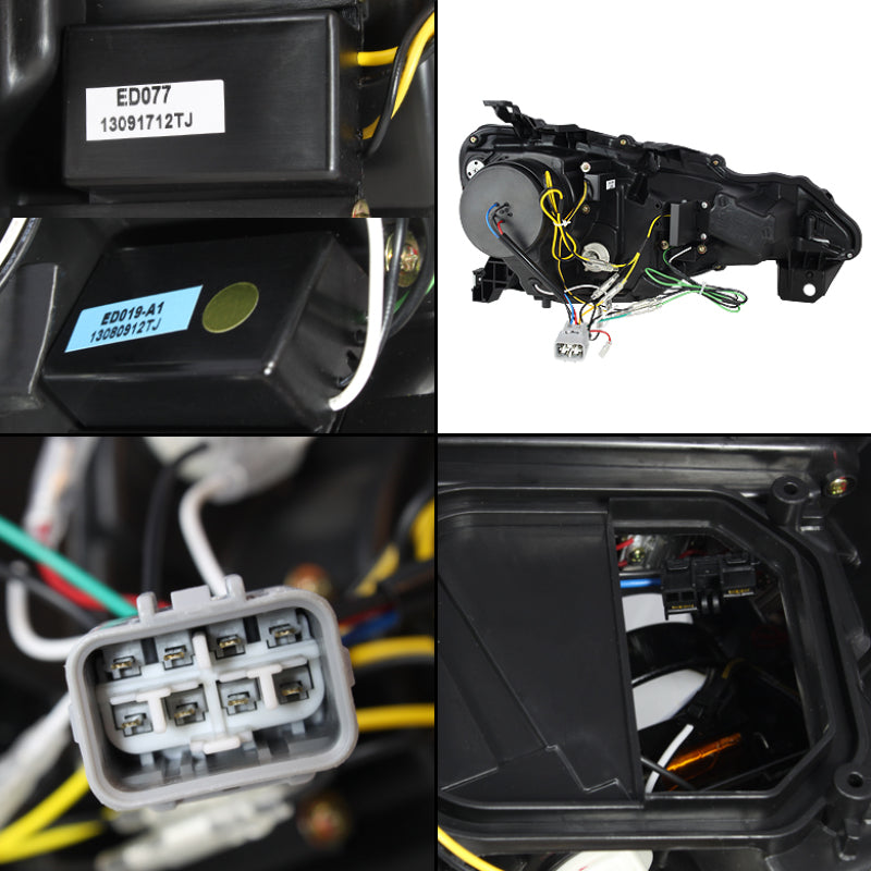 Spyder Subaru BRZ 12-14 Projector Headlights- DRL LED Black PRO-YD-SUBRZ12-BK 5075475 5075475 User 1