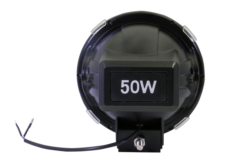 ANZO Hid Off Road Light Universal 50 Watt 7in HID Off Road Fog Light w/ AnzoUSA Red bezel 861136 861136 Photo - Primary