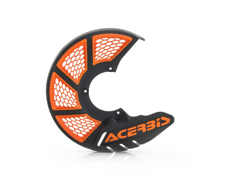 Acerbis X-Brake Vented Disc Cover - Black/16 Orange 2449495229 2449495229 Photo - Primary