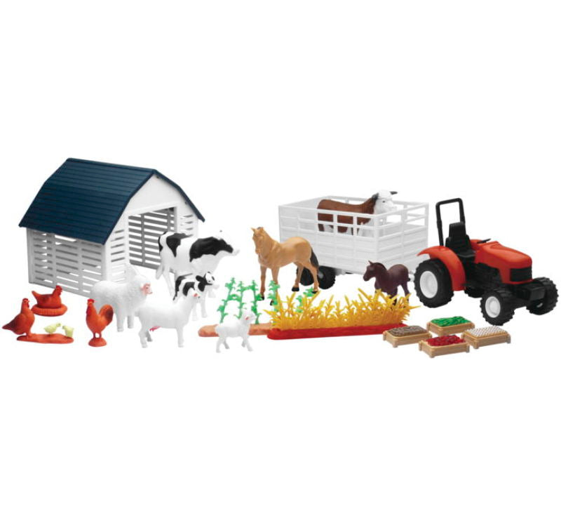 New Ray Toys Country Life Deluxe Farm Set 04106A