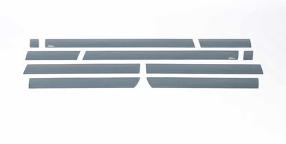 Putco 15-19 Chevy Silverado HD - Double Cab - 8ft Long Box 10pcs Black Platinum Rocker Panels 9751224BP 9751224BP Photo - Primary