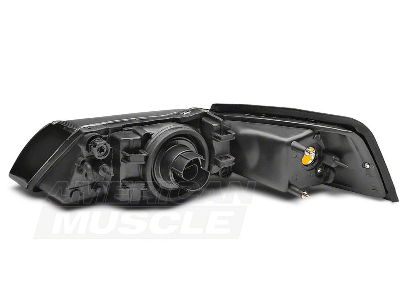 Raxiom 99-04 Ford Mustang Axial Series OE Style Headlights- Chrome Housing (Clear Lens) 42011 42011 Photo - Close Up