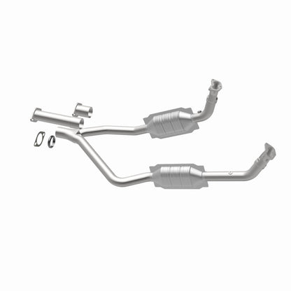 MagnaFlow Land Rover Range Rover Standard Grade Federal / EPA Compliant Direct-Fit Catalytic Converter 23821 360 Degree Image Set