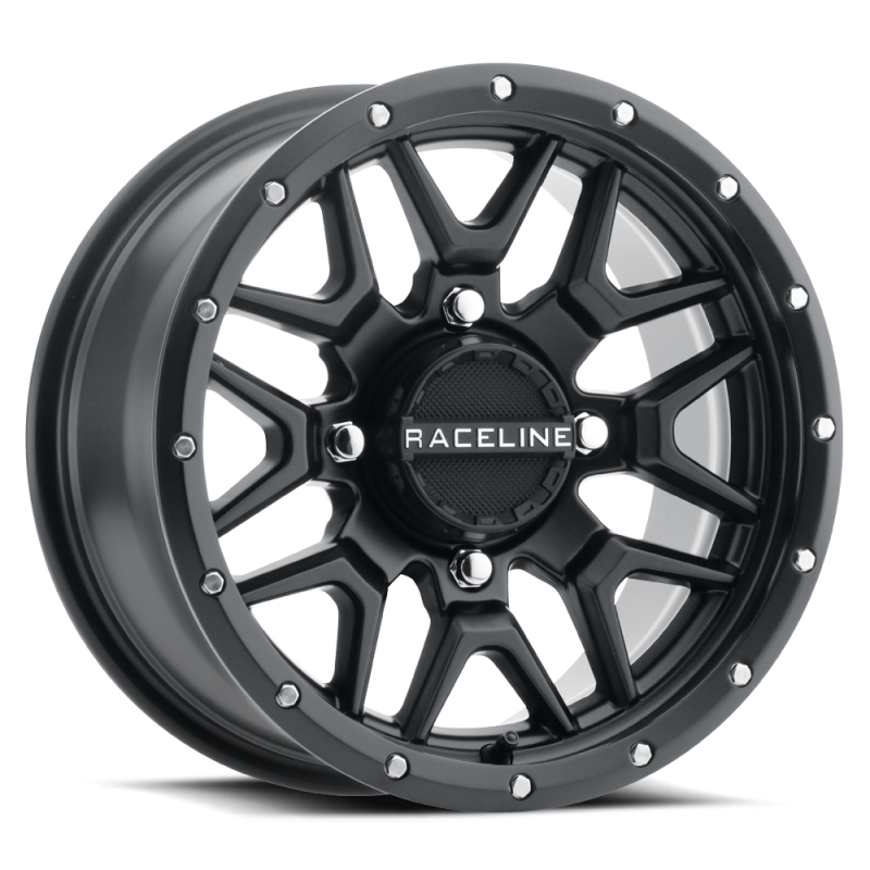 Raceline A94B Krank 14x7in / 4x156 BP / 10mm Offset / 132.5mm Bore - Satin Black Wheel A94B-47056+10 A94B-47056+10 Photo - Primary
