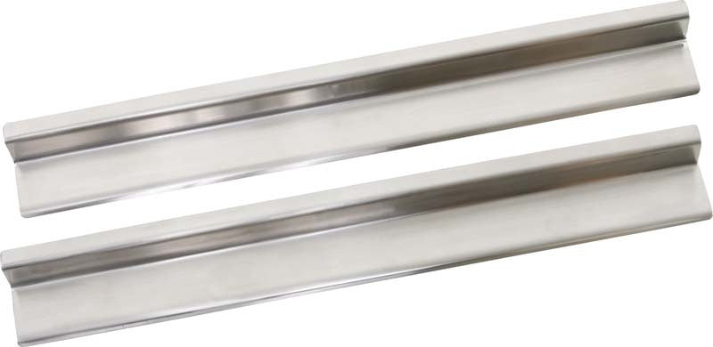 Kentrol 07-18 Jeep Wrangler JK Entry Guards Pair 2 Door - Polished Silver 30584 30584 Photo - Primary