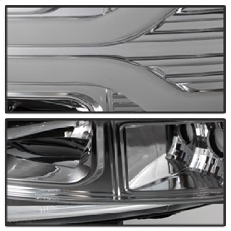Spyder Chevy Silverado 1500 07-13 Version 3 Projector Headlights - Chrome PRO-YD-CS07V3-LBDRL-C 5083616 5083616 Photo - Unmounted