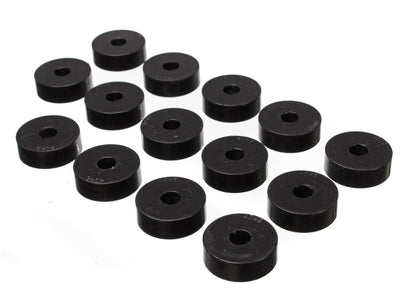 Energy Suspension Body Mount Set Black Jeep CJ5 All 1966-1973 2.4101G Photo - Primary