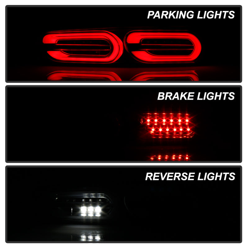 Spyder Chevy Camaro 16-18 (Do Not Fit Halogen Model) LED Tail Lights Black ALT-YD-CCAM16LED-SEQ-BK 5087232 5087232 User 6