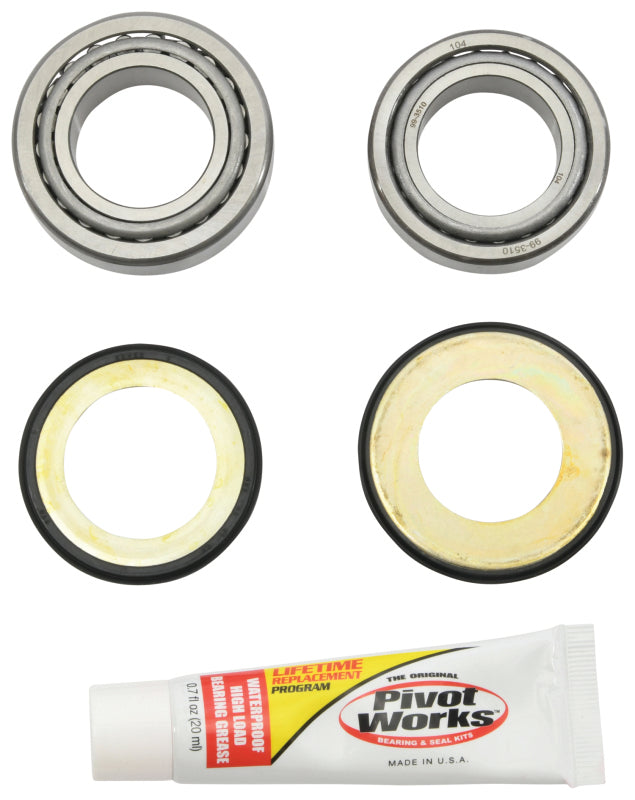 Pivot Works 95-97 Honda CR125R PW Steering Stem Bearing Kit PWSSK-H03-021 PWSSK-H03-021 Photo - Primary