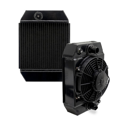 Mishimoto Universal Drag Race Performance Aluminum Radiator - Black MMRAD-UNI-DRGBK MMRAD-UNI-DRGBK User 1