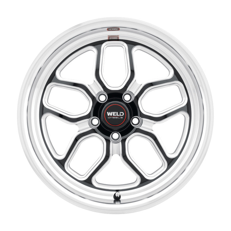 Weld S107 17X7 Laguna 5X114.3 ET00 BS4.00 Gloss Black MIL Dia 78.1 S10777067400 S10777067400 Photo - Primary