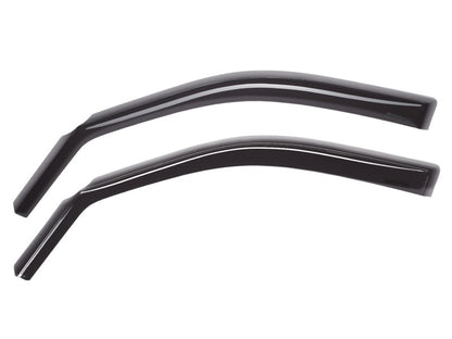 WeatherTech 2020+ Chevrolet Silverado 2500HD/3500HD Front Side Window Deflectors - Dark Smoke 80977 80977 Photo - Primary