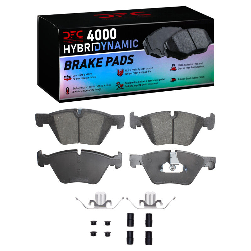DFC DFC 4000 HybriDynamic Brake Pads Brakes, Rotors & Pads Brake Pads - OE main image