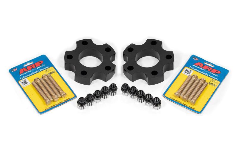 BMR Suspension BMR 14-17 Chevrolet SS Wheel Spacer Kit Front 1.25in Wide 1/2-20 Stud Shank Lugs - Black Anodized WSK350 WSK350 User 1
