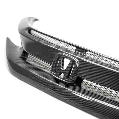 Seibon 16-18 Honda Civic OEM-Style Carbon Fiber Front Grill FG16HDCV4D FG16HDCV4D Photo - Primary