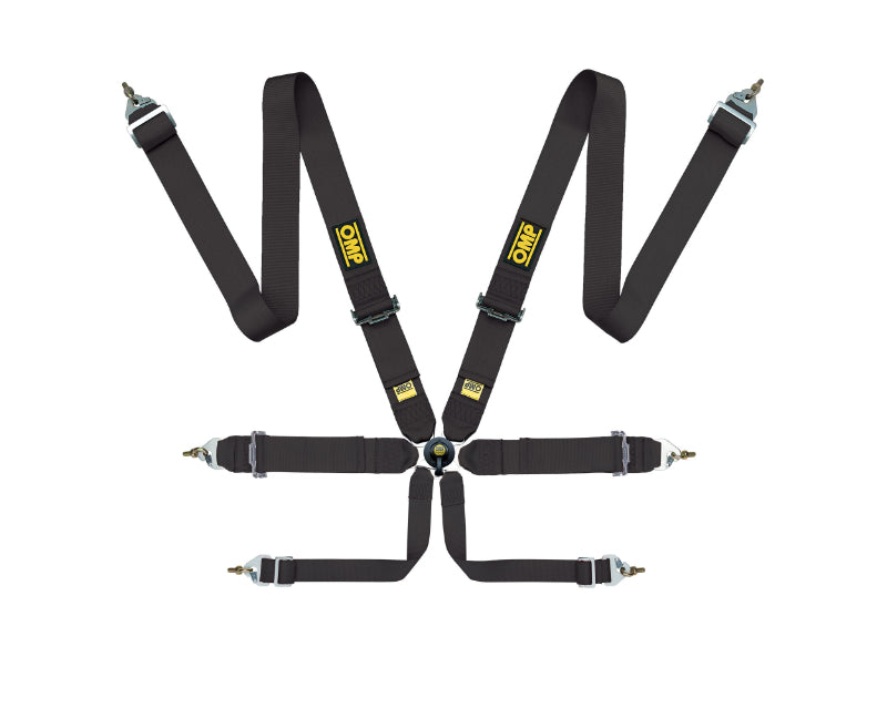 OMP First 3 Safety Harness Black DA0-0204-B01-071 DA0-0204-B01-071 Photo - Primary