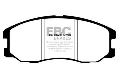 EBC Disc Brake Pad Set DP61975 Photo - Primary