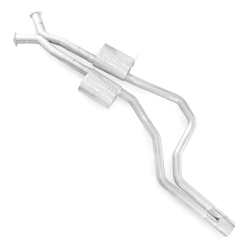 Stainless Works 2004 GTO 3in Catback Chambered Mufflers X-Pipe Slash Cut Tips GTOTOLTMDT GTOTOLTMDT Photo - out of package