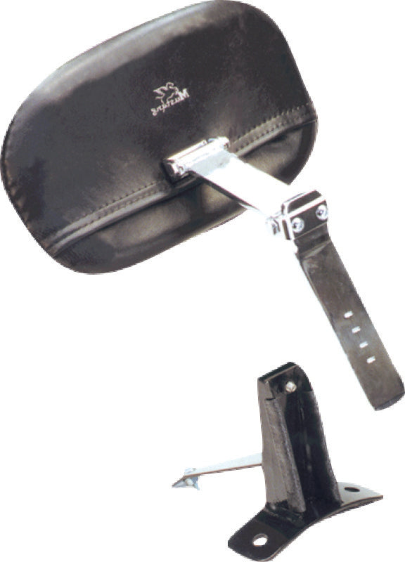 Mustang Motorcycle Mustang 08-21 Harley FL Touring Driver Backrest Kit - Black 79067 79067 User 1