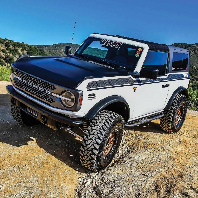 Westin 20-23 Ford Bronco 2 Door (Excl. Bronco Sport) XTS Rock Slider - Textured Black 42-14185 42-14185 Photo - Mounted
