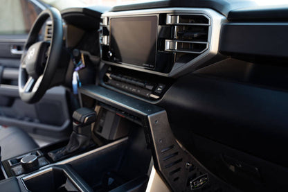DV8 Offroad 22-23 Toyota Tundra Center Console Molle Panels/Device Mount CCT2-01 CCT2-01 Photo - Unmounted