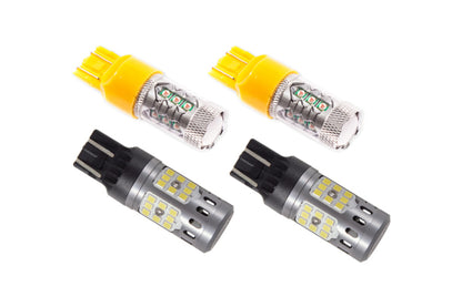 Diode Dynamics JL Wrangler Front Turn Stage 2 (7443 LED Bulb XPR - White and - Amber) DD0422 DD0422 Photo - Primary