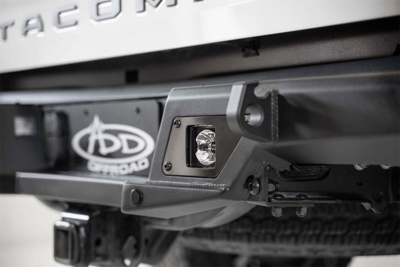 Addictive Desert Designs 16-19 Toyota Tacoma Stealth Fighter Rear Bumper w/ Backup Sensor Cutouts R681241280103 R681241280103 Photo - Mounted