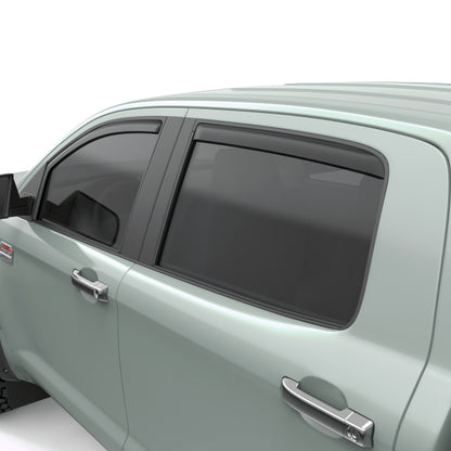 EGR 07-12 Toyota Tundra Crew Max In-Channel Window Visors - Set of 4 - Matte (575195) 575195 575195 Photo - Close Up