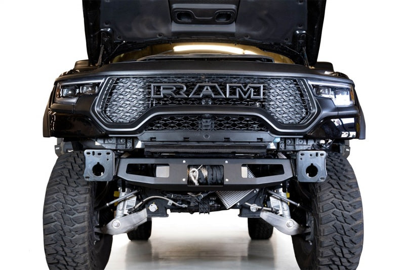 Addictive Desert Designs 21-22 Ram 1500 TRX Stealth Fighter Winch Kit AC6215660103 AC6215660103 Photo - Mounted