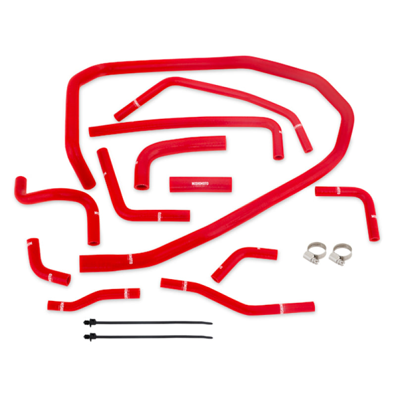Mishimoto Red Silicone Ancillary Hose Kit - Subaru WRX 2015+ MMHOSE-WRX-15ANCRD Photo - Primary